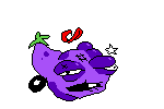 Eggplantmobile's defeat sprite.