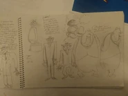 Height comparaisons as well as a small ramble about war