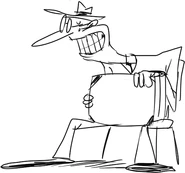 Mr. Stick and his award winning smile