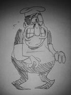 Tumblr p5k265dgo21vav2cko1 1280.jpg (426 KB) Concept art of Peppino's idle stance.