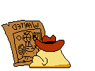 Vigilante turning around and pointing at Peppino.