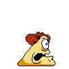 Vigilante's idle animation during The Crumbling Tower of Pizza, Also used when he was playable on Pizza Time.