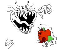 Alternative version of the sprite for Pepperman’s graffiti. It was cut because Noise is the default evil freak.