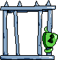Goblin Cage.png (1 KB) The Goblin's cage. Maybe you can free him by getting some sort of green key.