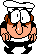 Peppino's world map sprite.