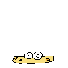 Spr toppincheese taunt 2.png (462 bytes) Cheese Toppin's third taunt, where it looks as if it has been squished, or turned into a slice of cheese.