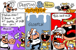 pizza tower Peppino VS The Noise (free to use) - Comic Studio