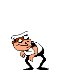 Fake Peppino starting his screaming animation.