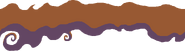 The level's fifth background decoration, being brown clouds.