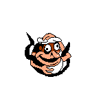 Fake Peppino's stunned animation.