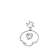 Pizzahead's bomb out of his hands.