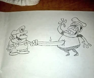 Mario why.jpg (135 KB) A sketch of Peppino getting stabbed by Mario.