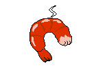 Shrimp Thug's defeat sprite.