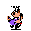 Peppino (Options).gif (98 KB) Peppino reading about towers, as seen when hovering Options on the old title screen.