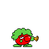 Spr toppintomato taunt 0.png (829 bytes) Tomato Toppin's first taunt, where it is dressed as a clown.