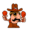 Kentucky Kenny (Throwing Wing).gif (10 KB) Kentucky Kenny throwing one of his chicken wings.