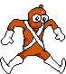 Sausage Toppin Warrior's defeat sprite.