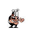 Peppinotalking.gif (5 KB) Peppino angrily talking. A similar animation also exists for Mr. Stick and Gustavo.