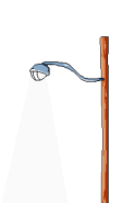 Street lamp.