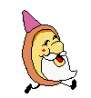 Gnome Pizza's walking animation.