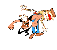 Beatdown10.gif (9 KB) Peppino elbowing Pizzahead on the chin.