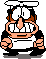 Peppino's sprite made for Pizza Crawler.