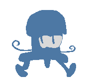 A weird-looking Doise with no body walking in the background of the fight,