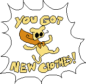 Spr newclothesn.png (5 KB) The "You got new clothes!" notification, when you play as Noise.