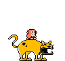 LionM1.png (973 bytes) Ape on a lion sprite.