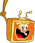 The Noise on the 1st Save File TV, looking at Peppino happily with crazed eyes. strangely enough not having the buck tooth and having a full set of teeth instead.