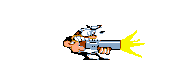 Pizza Tower - Shotgun Peppino (firing).gif (23 KB) Peppino firing his shotgun.