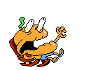 Grandpa Pepper's defeat sprite, in which he appears to be having a heart attack. This can only be seen in-game when playing as The Noise and modding the game, walking into Grandpa with the Knight or Ghost transformations.