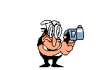 Spr player pistolintro 0.gif (16 KB) Peppino picking up a revolver.