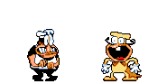 A possible Co-op idle animation of The Noise and Peppino doing a rain dance ritual to make spaghetti.