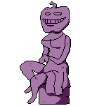 Spr pepperman statues2 3.png (2 KB) Second statue, a female body with the head of Pepperman.