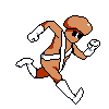 Mushroom Toppin Warrior's running animation.