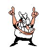 Peppino (Pointint Arms Up Taunt).png (1 KB) Peppino pointing his hands up while grinning maniacally. A nod to Wario's pose.