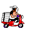 Spr pepcooter 0.gif (3 KB) Peppino riding on his scooter, delivering some pizzas.