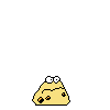 Spr toppincheese taunt 1.png (473 bytes) Cheese Toppin's second taunt, in which it looks like a Cheeseslime.