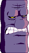 Pillar John Angry Better.gif (6 KB) Pillar John with an angry expression when the player gets close to him. Was used in older demos when the player didn't have enough Toppins to feed him. Used as a placeholder defeat sprite in the Blue Block Land build.