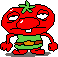 Peasanto's sprite made for Pizza Crawler.