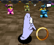 Screenshot from Bingocalypse stream showing three diffrent colored Froises.