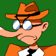 Toppinbot's portrait of Mr. Stick.