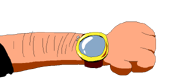 Pausearm.png (6 KB) Peppino's watch, was used to display Pizza Time in an old pause menu.