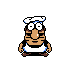 Peppino uhh.png (1,005 bytes) Peppino's weird face sprite.