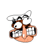 Peppino's HUD after ground pounding or hitting the celling with a super jump.