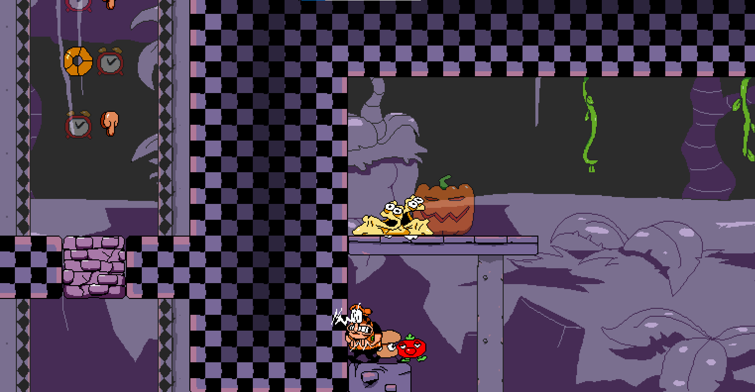 Pizza Tower - Happy Halloween! + A Secret Level + Pumpkin Hunt +