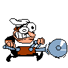 Peppizzacutterdash.gif (7 KB) Old Buzzsaw Peppino dashing.