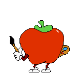 Spr pepperman intro1 0.gif (8 KB) Pepperman admiring his painting of Peppino or Noise.