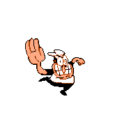 Spr player slapdash 0.gif (6 KB) Peppino slapping while dashing.